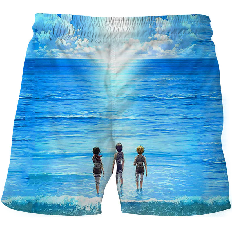 SAY YAS CLOTHI Boys' Swim Trunks with UPF 50+ Sun Directoire Blu
