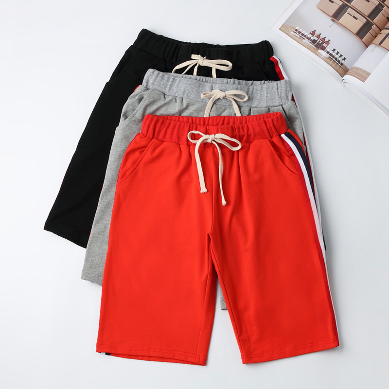 SAY YAS CLOTHI Boys' Swim Trunks with UPF 50+ Sun Protection Red